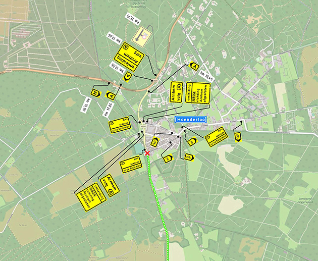 omleidingsroute zomer 2026 via otterlo