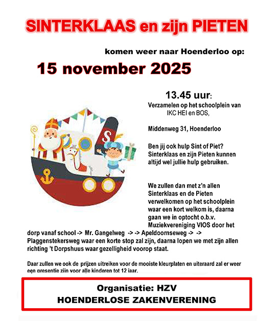 sint aankondiging 2025